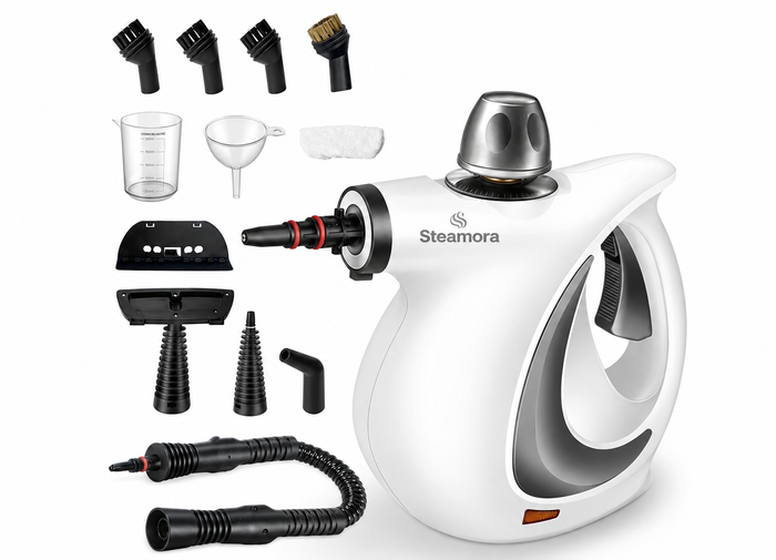 All-in-one pressurized steam cleaning machine